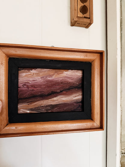 Vintage Abstract Oil Painting