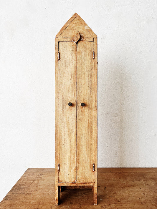 Vintage Folk Art Cabinet