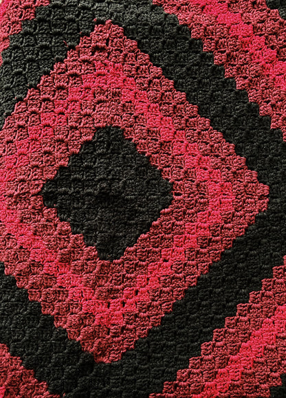 Diamond Crochet Afghan