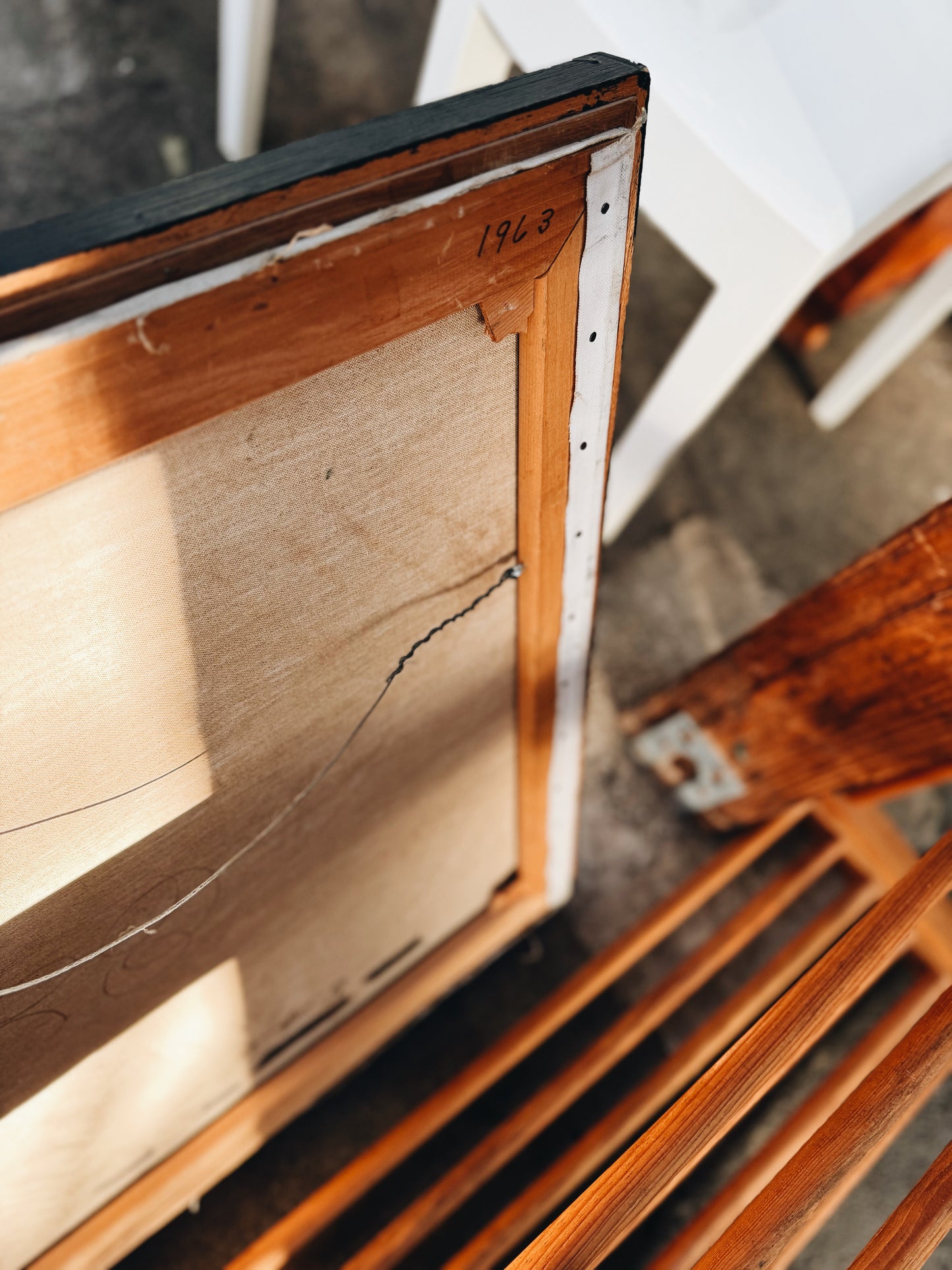 Mid Century Cubist Still Life Painting