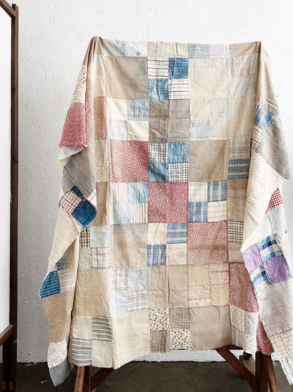 Antique Cotton Quilt Top