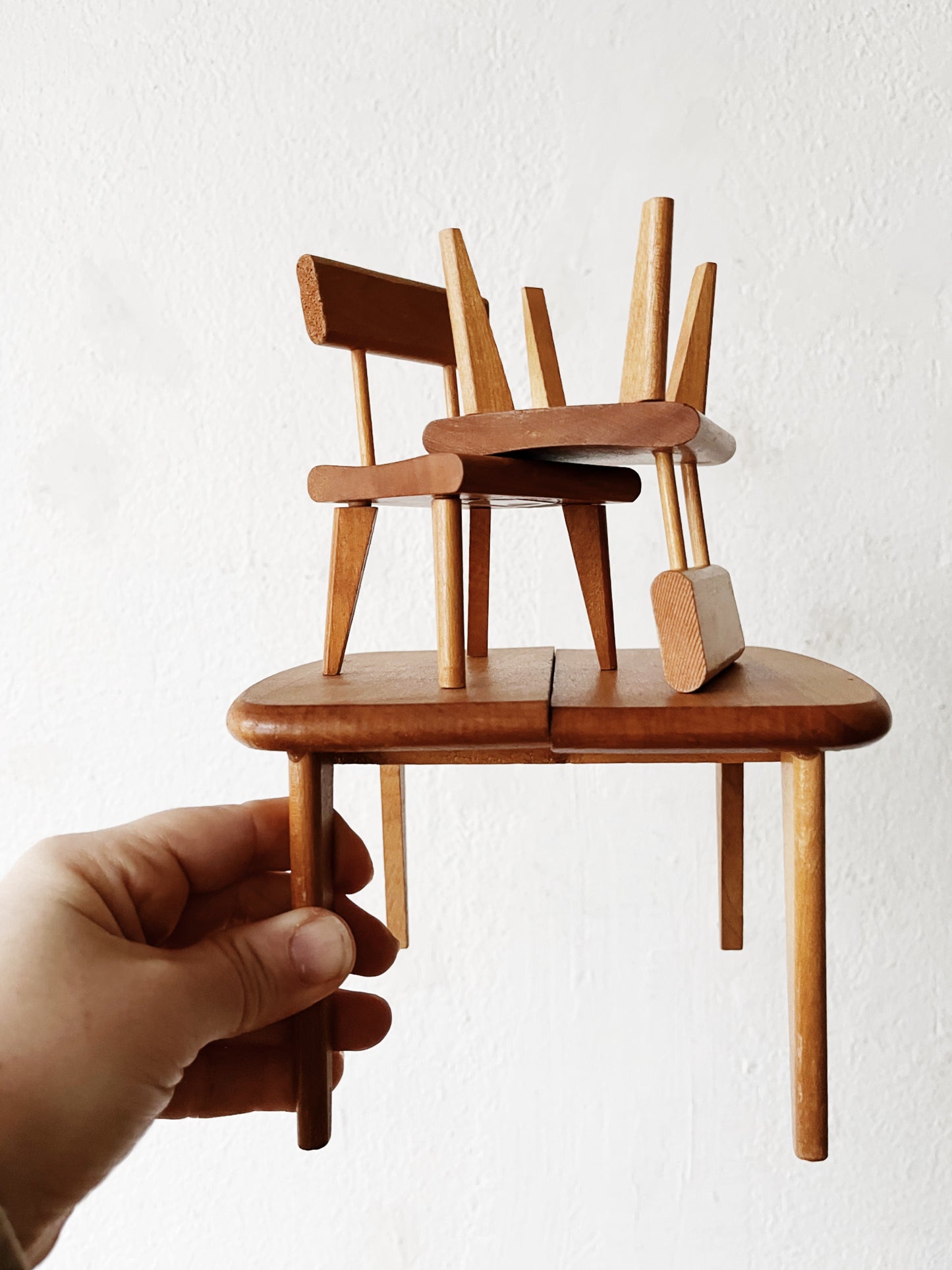 Vintage Strombecker Wood Furniture