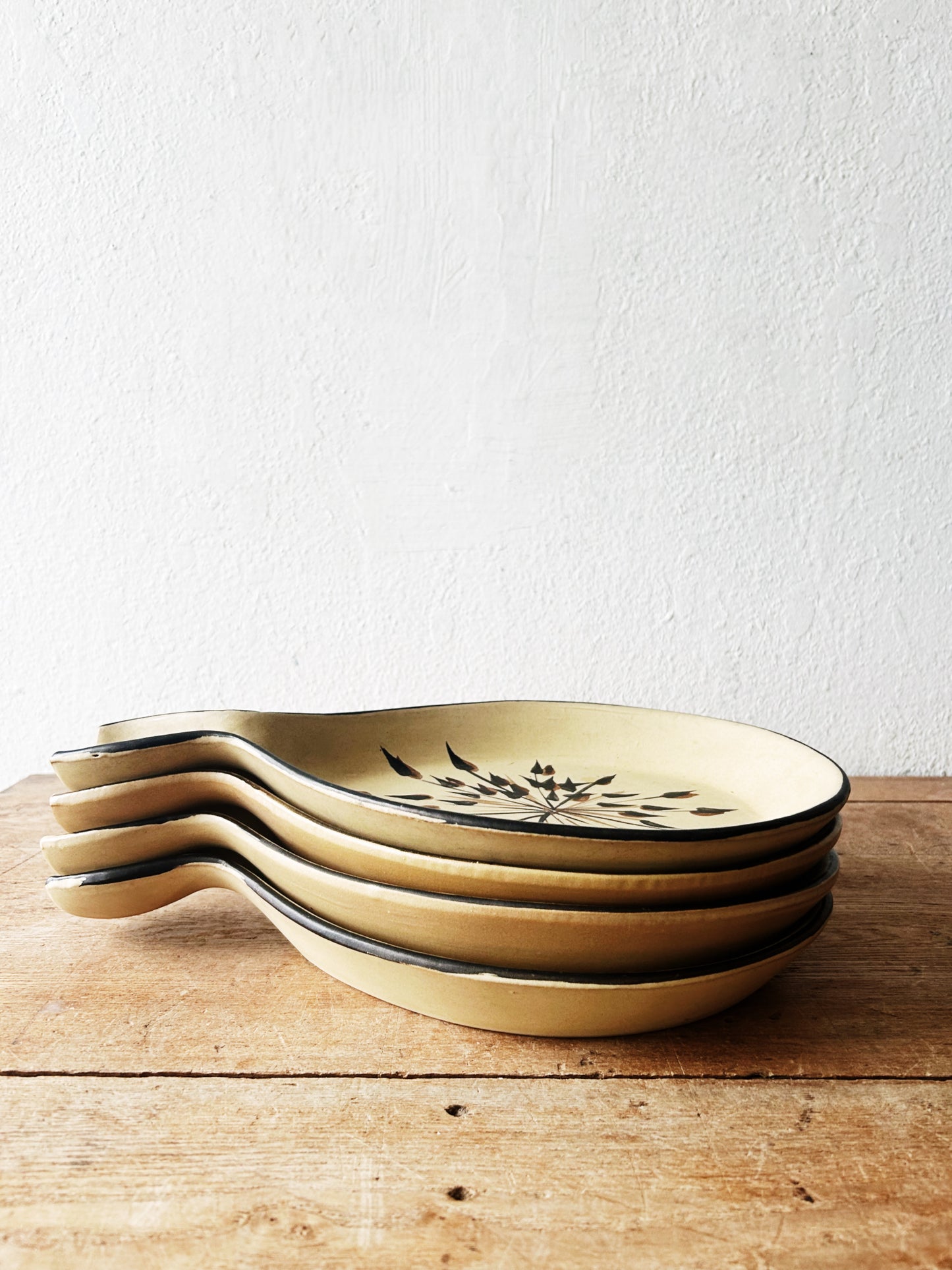 Vintage Pacific Stoneware Handled Dishes