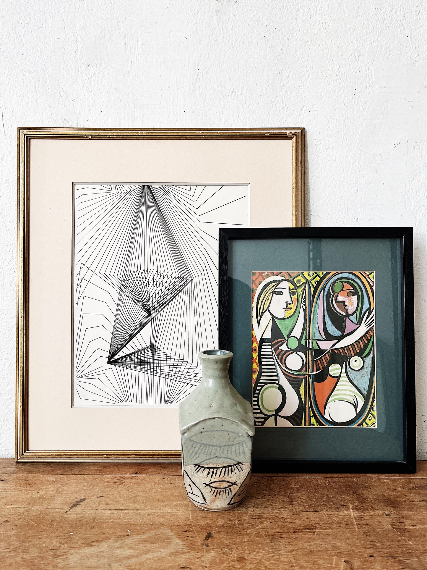 Original Pen and Ink Optic Drawing