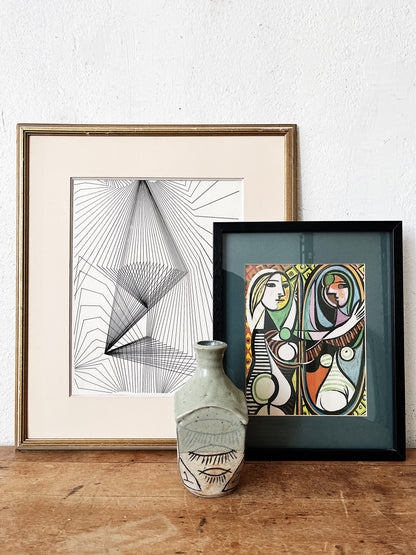 Original Pen and Ink Optic Drawing