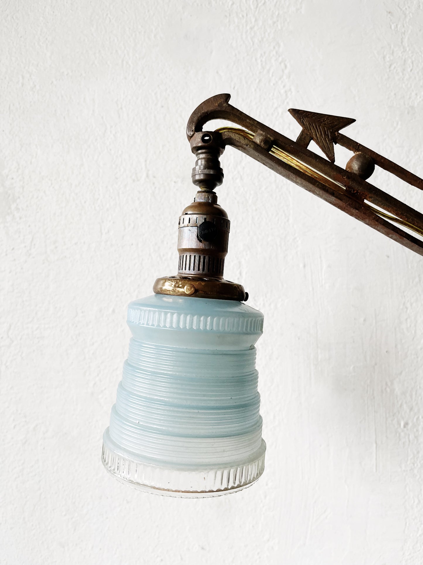 Art Deco Bridge Arm Lamp