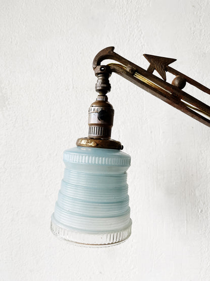 Art Deco Bridge Arm Lamp