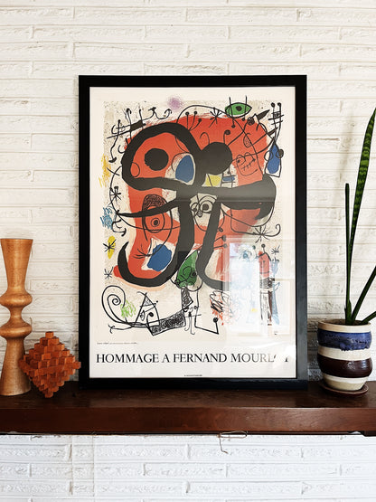 Joan Miro Vintage French Lithograph