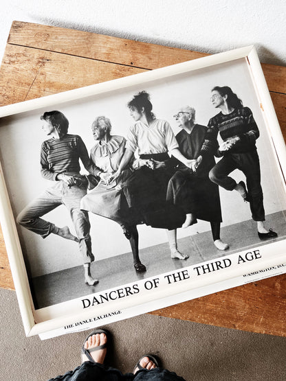 Vintage 1981 Dancers of the Third Age Poster