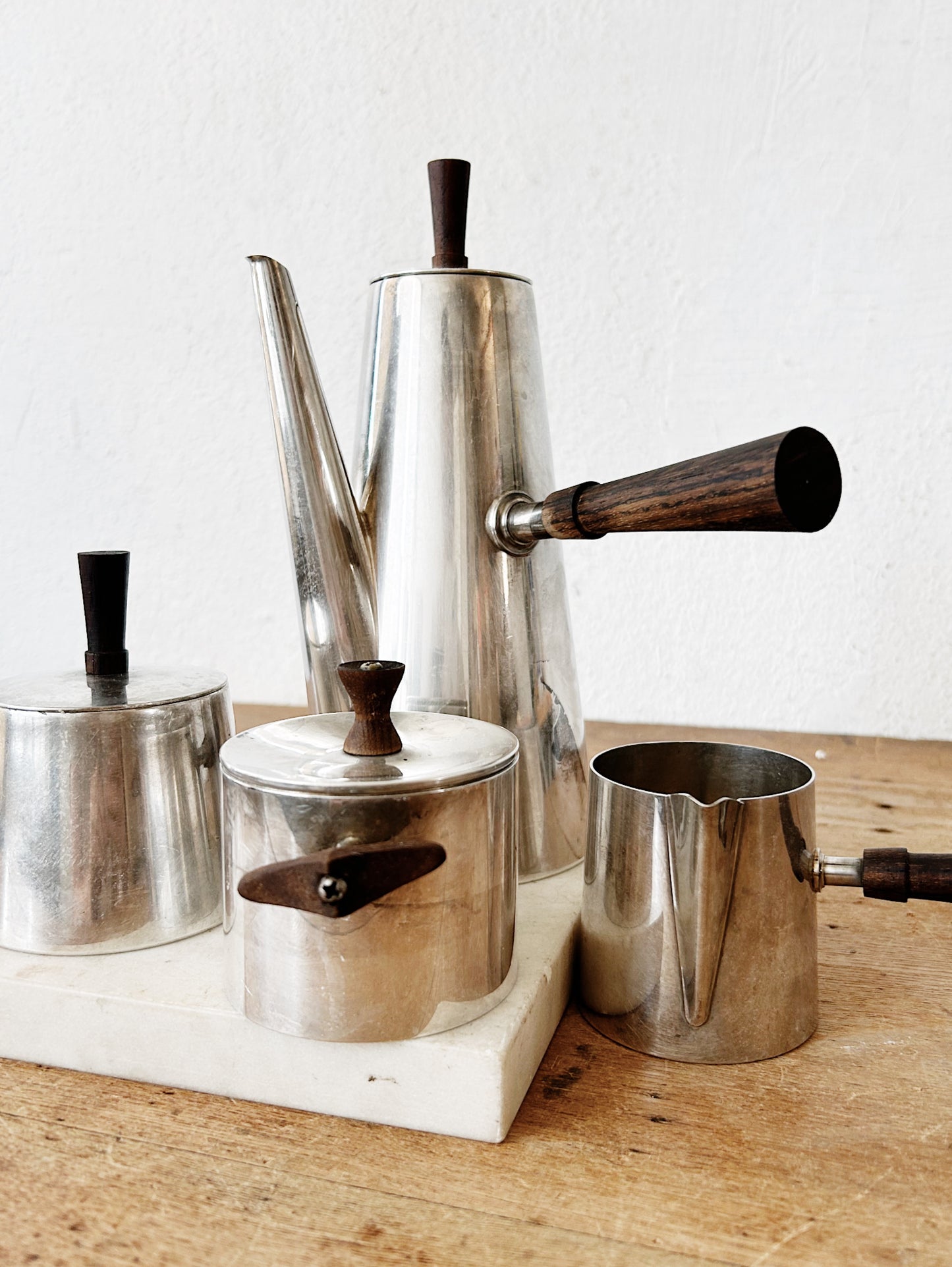 Mid Century Kalmer Italian Silverplate Coffee Set