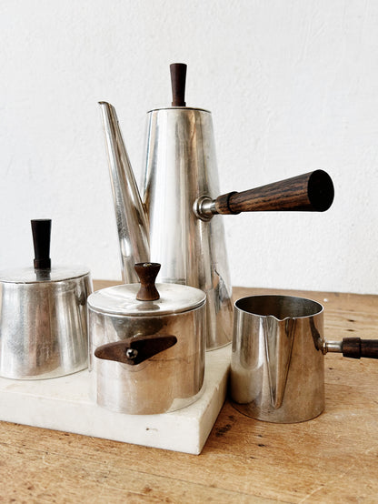 Mid Century Kalmer Italian Silverplate Coffee Set