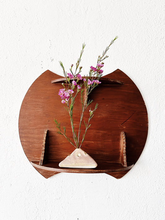 Primitive Handmade Wood Wall Shelf