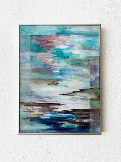 Mid Century Abstract Expressionist Painting
