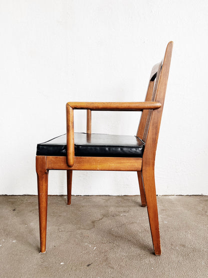 Vintage Walnut Arm Chair