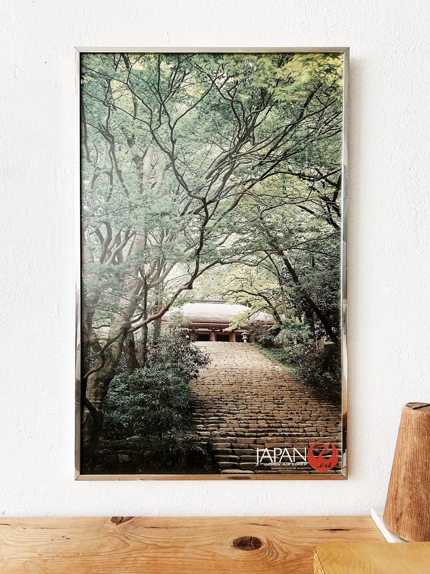 Vintage Japan Airlines Travel Poster