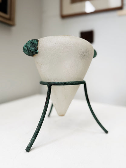 Postmodern Murano Scavo Vase