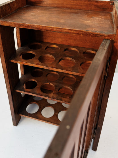 Antique Belgian Egg Cupboard