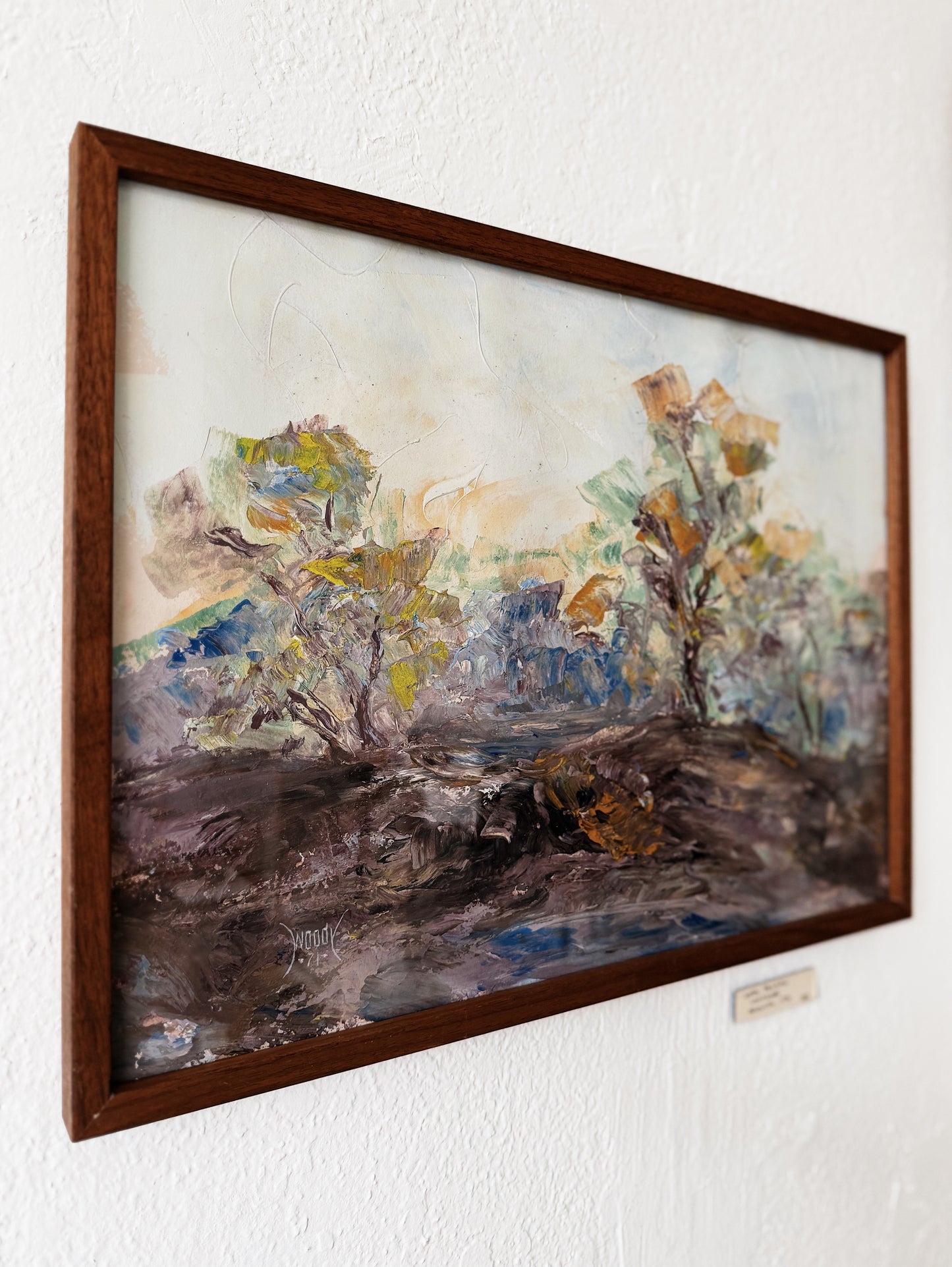 Original Woody Tallman Landscape Painting