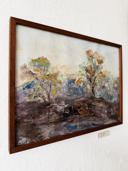 Original Woody Tallman Landscape Painting