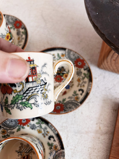 Antique English Japonisme Porcelain Set