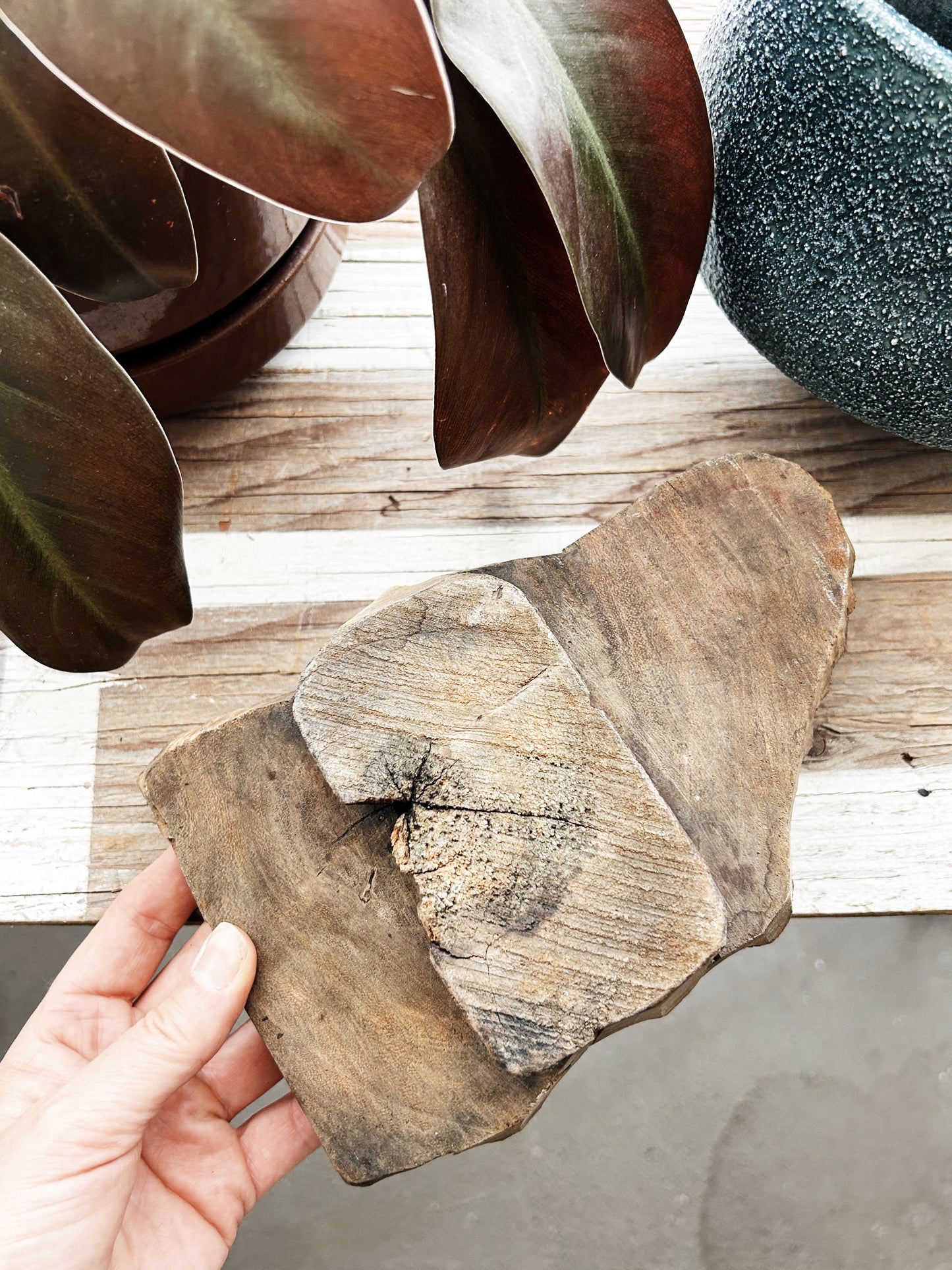 Antique Printing Wood Block