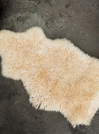 Vintage Wool Sheepskin