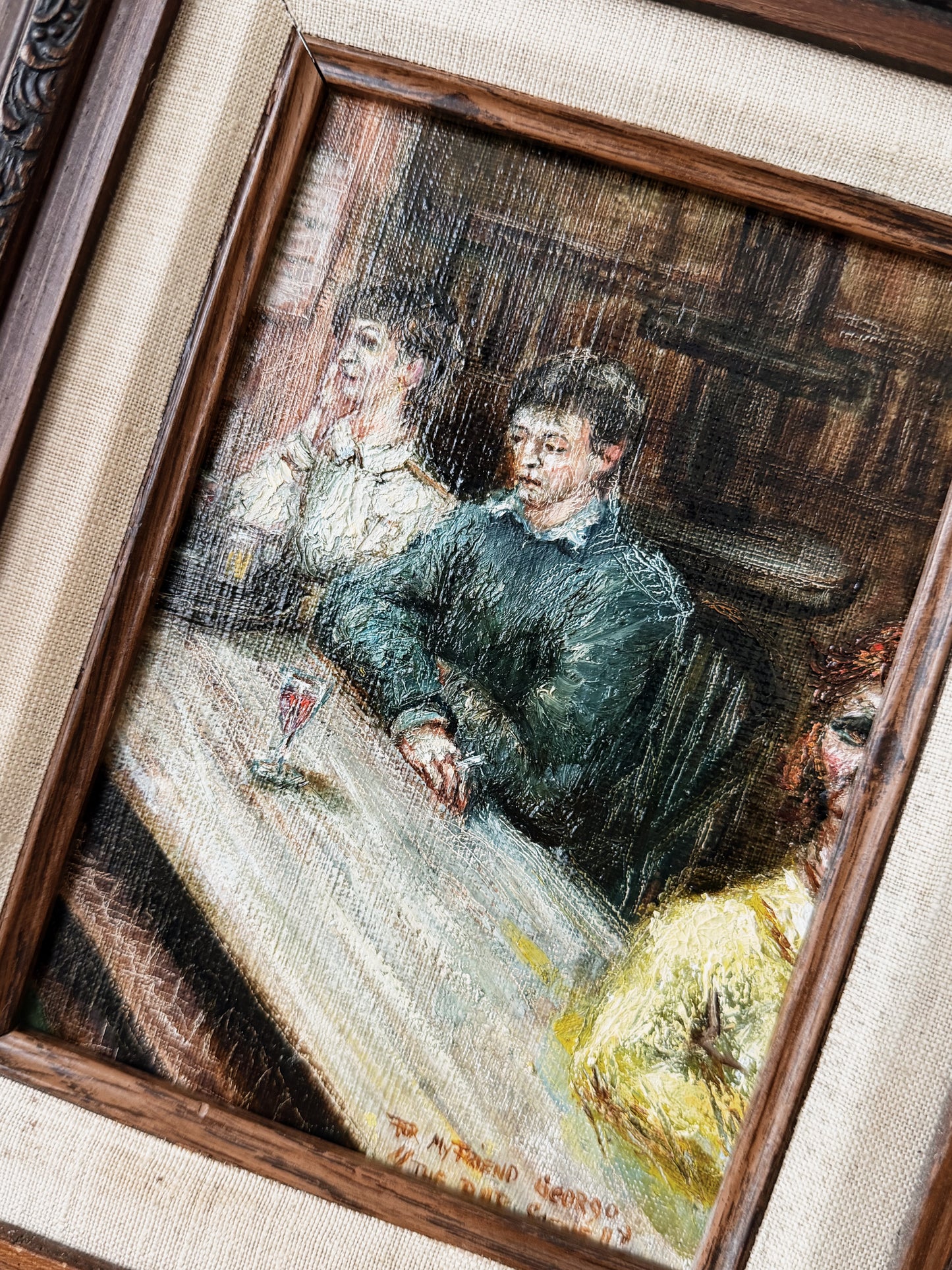 Original Vintage Oil Painting