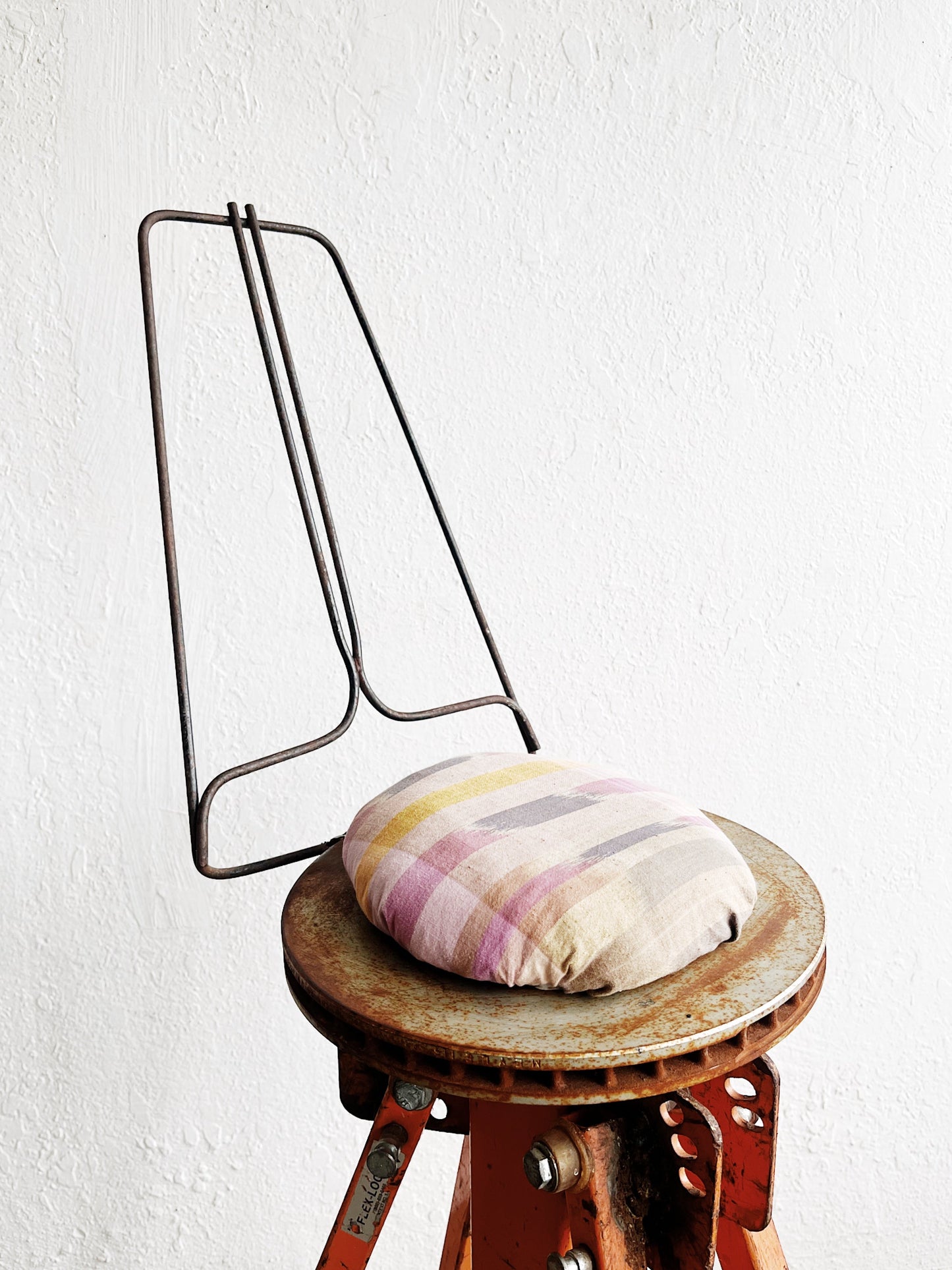 Industrial Folk Art Chair