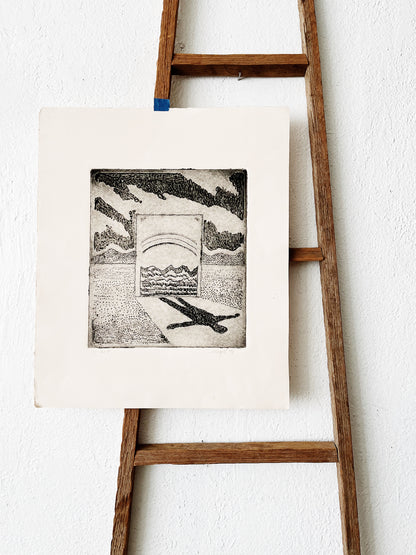 Vintage Magill Etching