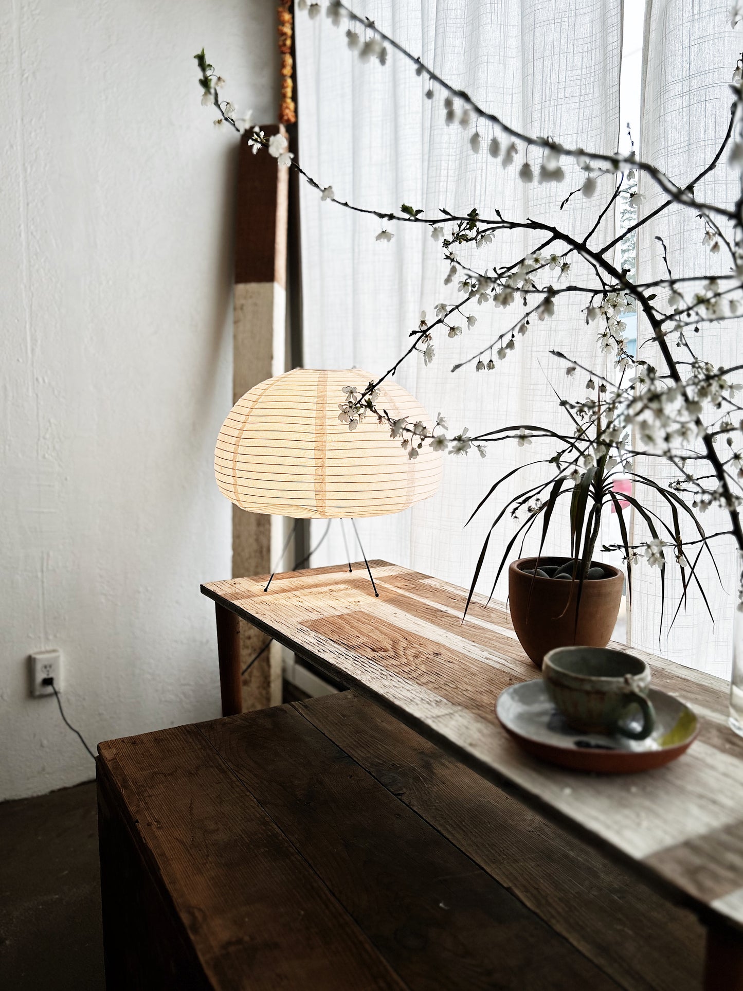 Akari Style Paper Lamp