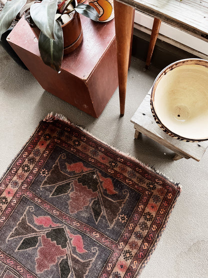 Vintage Wool Kilim Rug