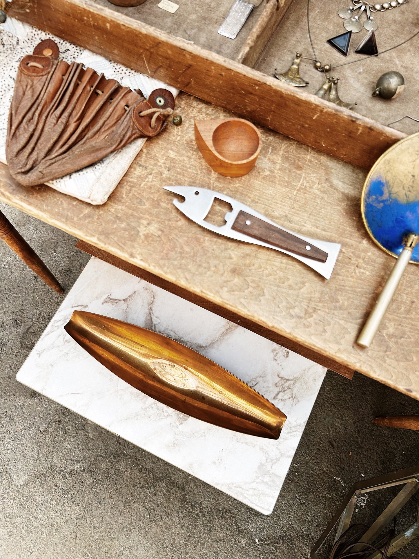 1920s Copper Plated Bronze Dish