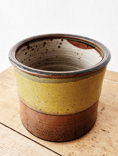 Vintage Jerry Glenn Ceramic Crock