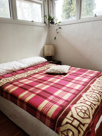 Vintage Reversible Camp Blanket