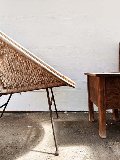 Large Mid Century Hoop Chair