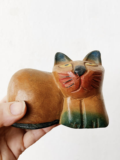 Vintage Folk Art Bookends
