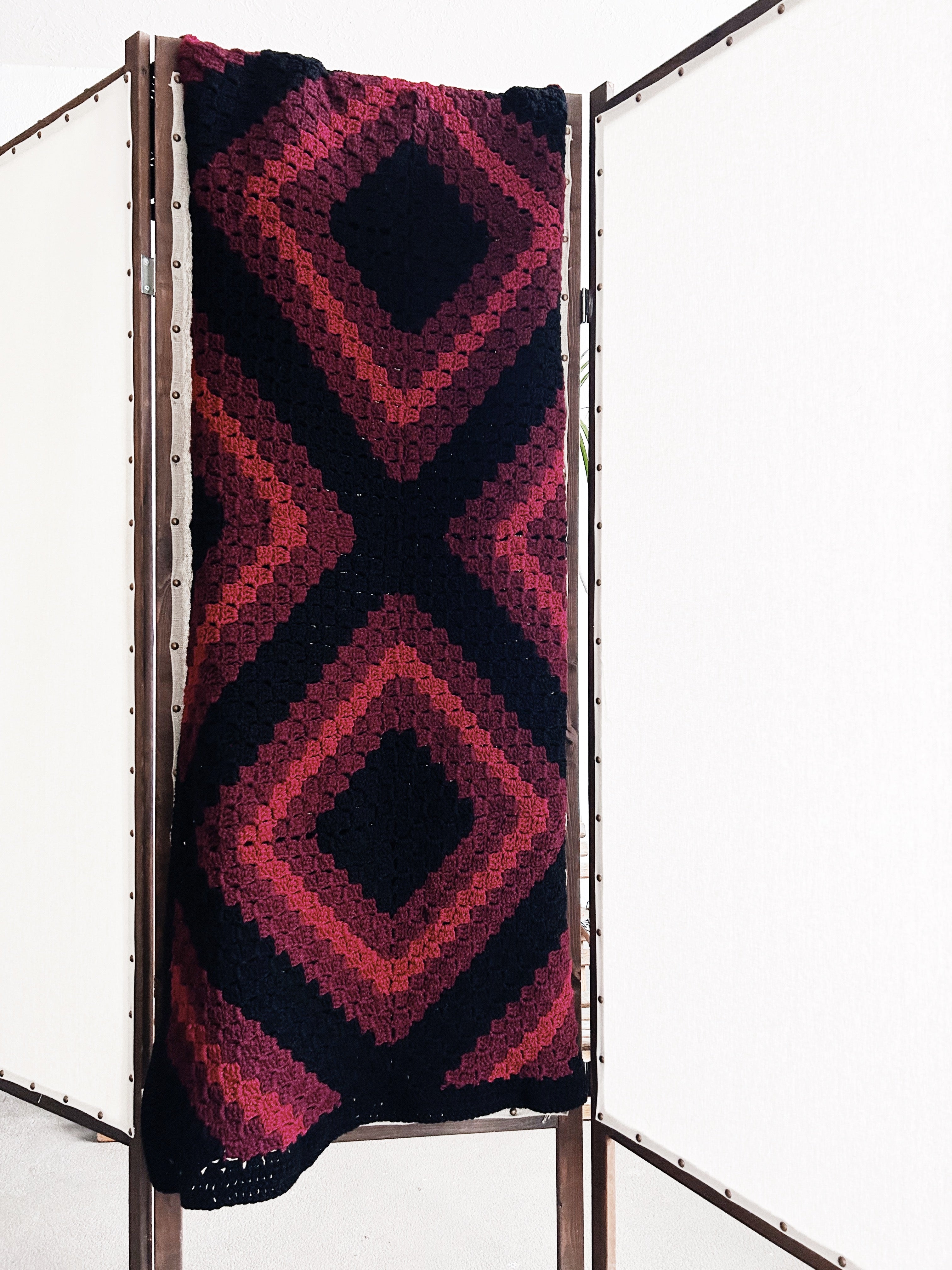 Diamond Crochet Afghan