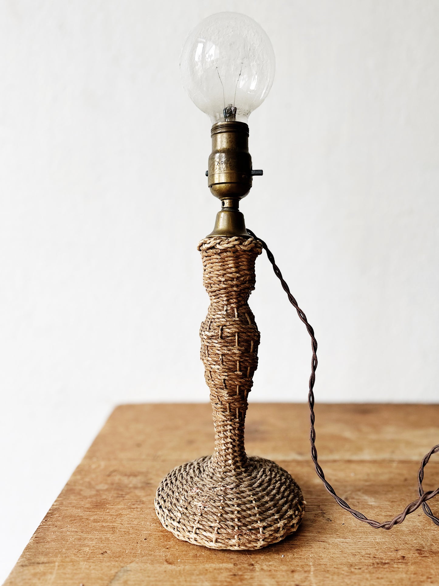 Antique Rope Lamp