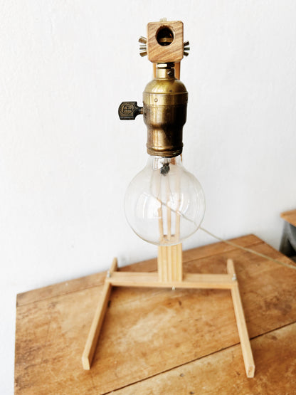 1970s Craft Modern Lamp