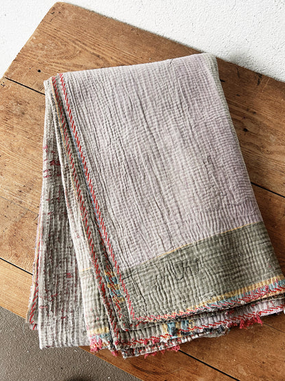 Vintage Kantha Quilt