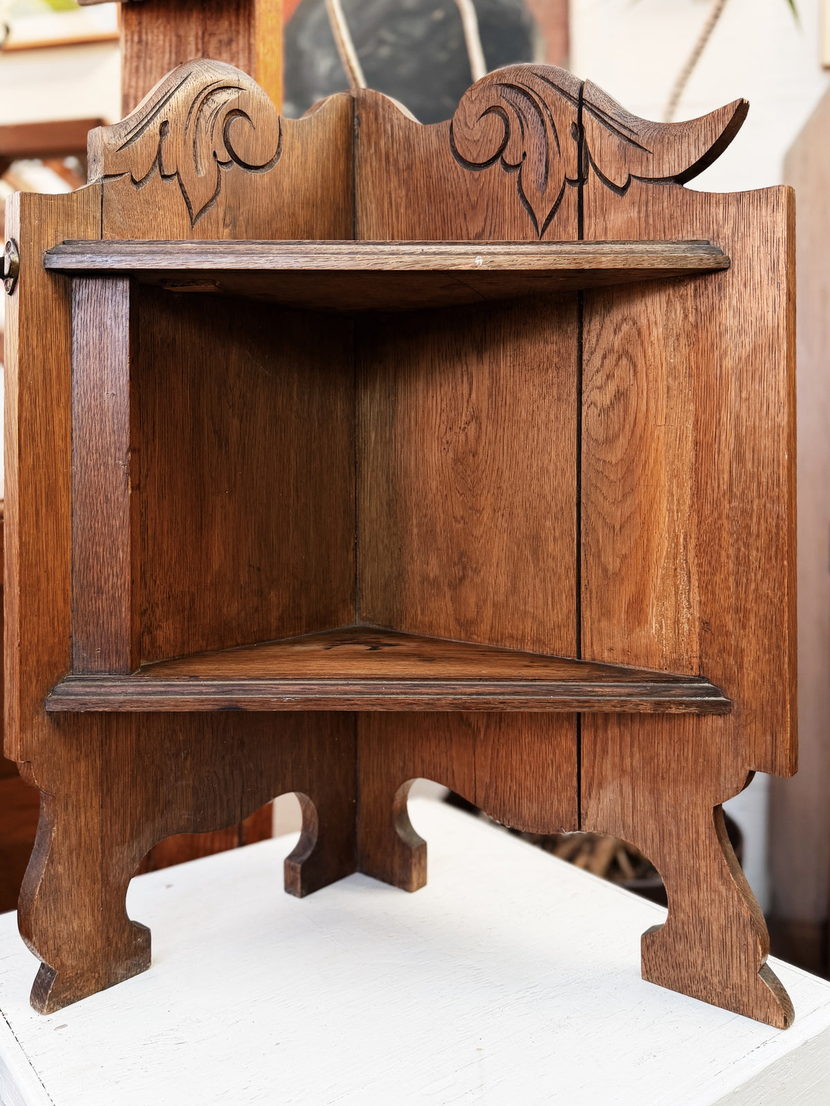 Eastlake Era Corner Hutch