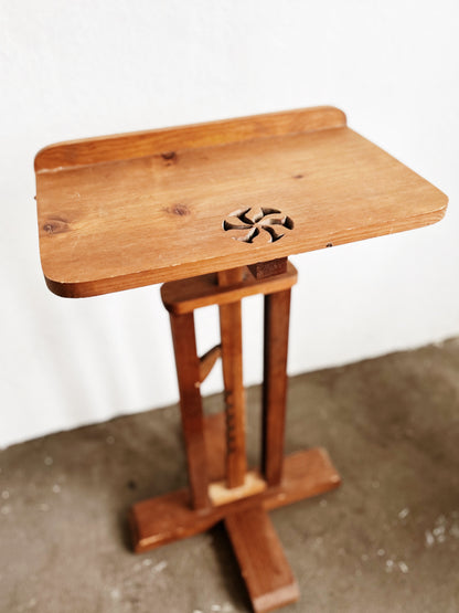 Handmade Folk Art Stand