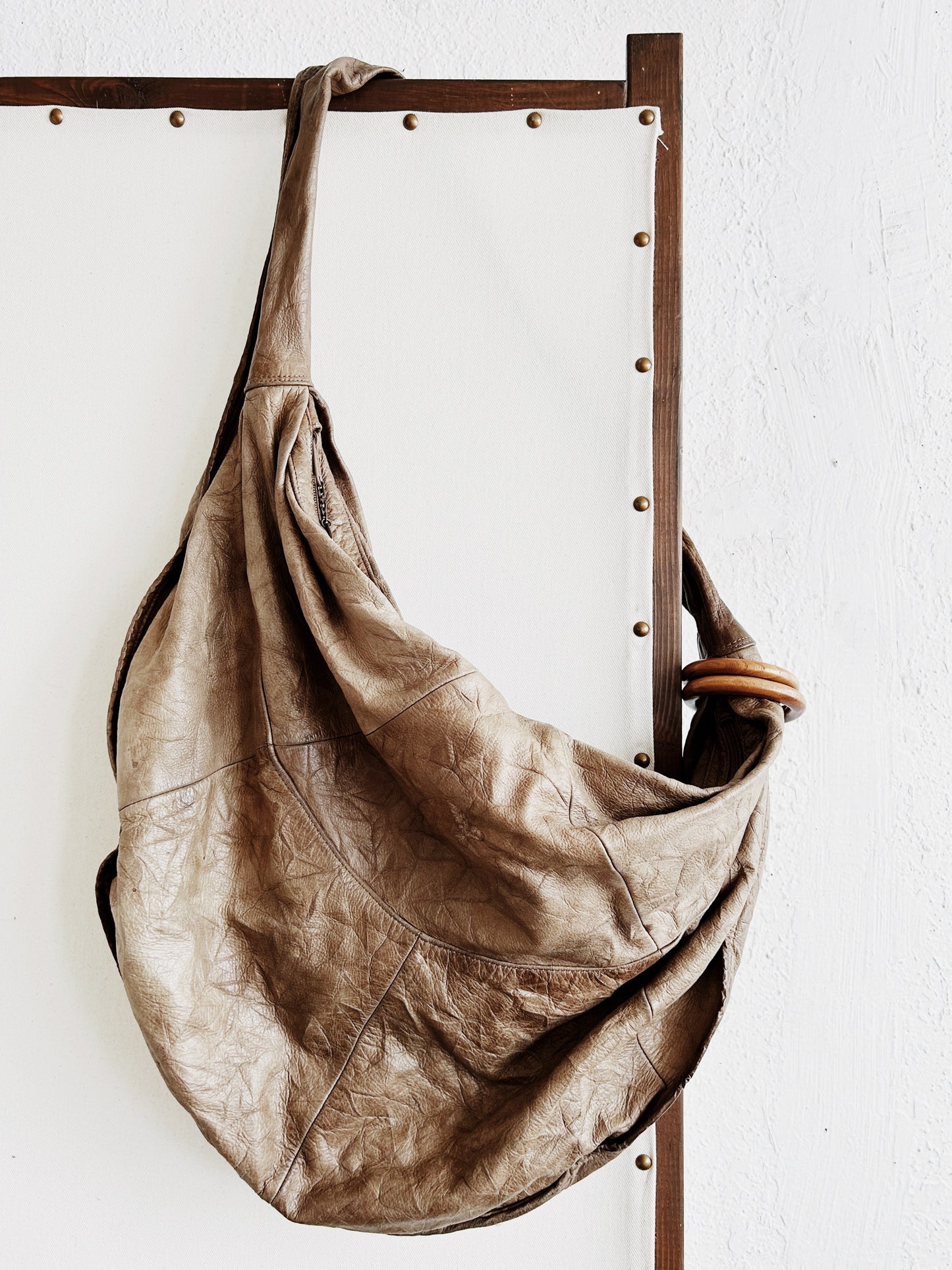 Vintage Oversized Brio Leather Purse