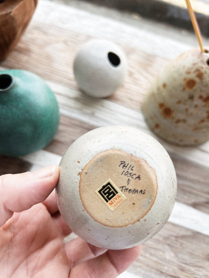 Japanese Miya Pebble Vase