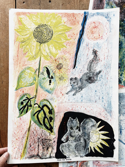 Mid Century Oversized Print