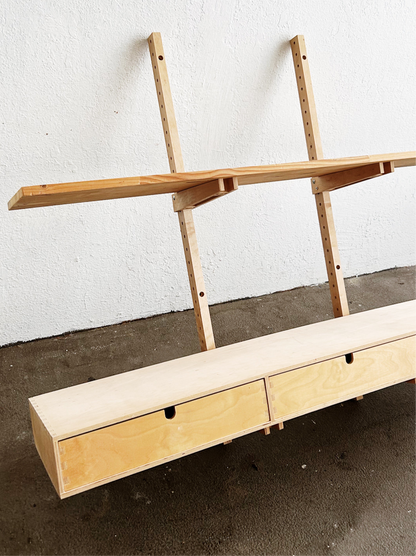 Vintage IKEA Wall Storage