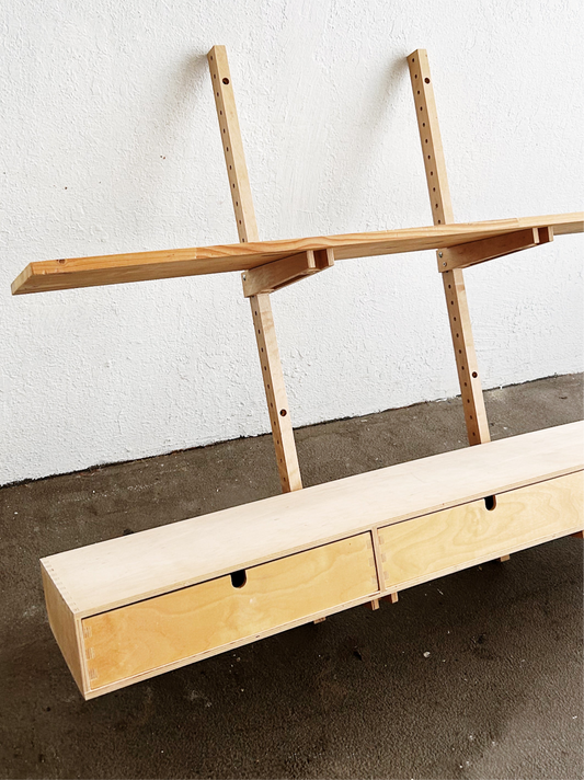Vintage IKEA Wall Storage