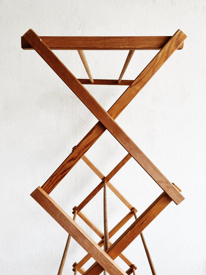 Large Vintage Collapsible Drying Rack