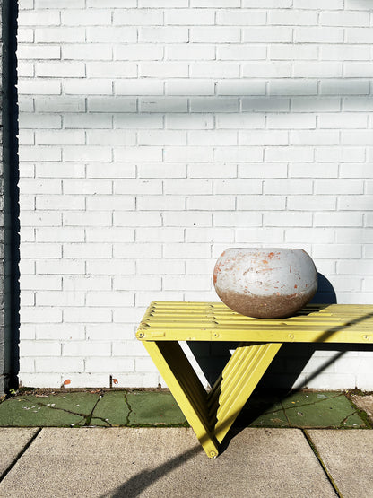 Large Vintage Slat Bench