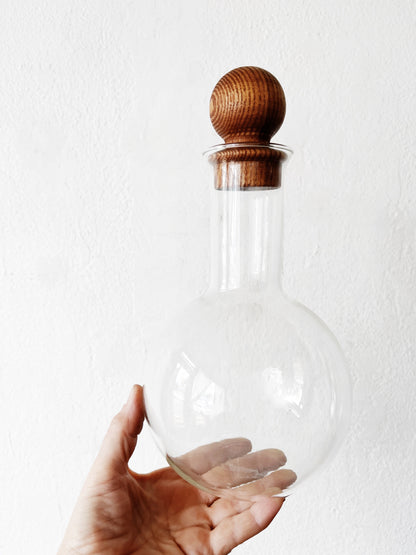 Mid Century Blown Glass Decanter